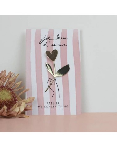 Joli Brin d’Amour - Enamel Pin My Lovely Thing broches and pins hat pin badges collectible