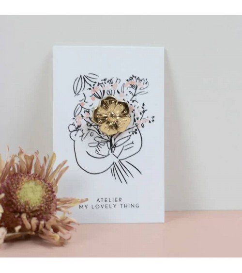 Bouton d'or - Spilla Smaltata My Lovely Thing spiritose spille colorate particolari eleganti donna da giacca uomo