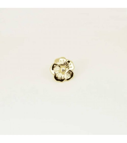 Bouton d'or - Pin's en laiton doré My Lovely Thing pins rare métal originaux bijoux suisse