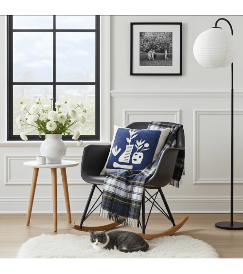 Domitille - Cushion Cover 40x40 cm Mermade Impressions Textiles decorative accent throw pillows cases sofa original