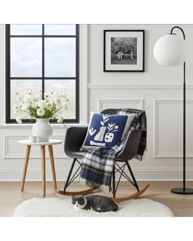 Domitille - Cushion Cover 40x40 cm Mermade Impressions Textiles decorative accent throw pillows cases sofa original