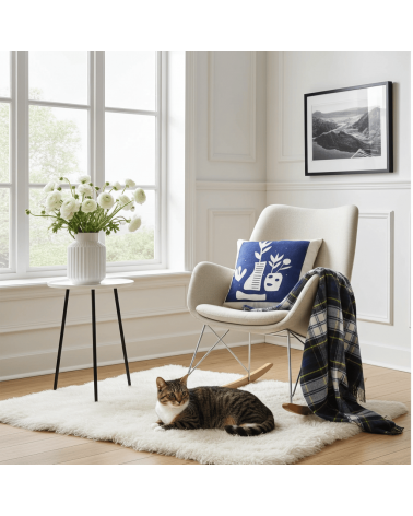 Domitille - Cushion Cover 40x40 cm Mermade Impressions Textiles decorative accent throw pillows cases sofa original