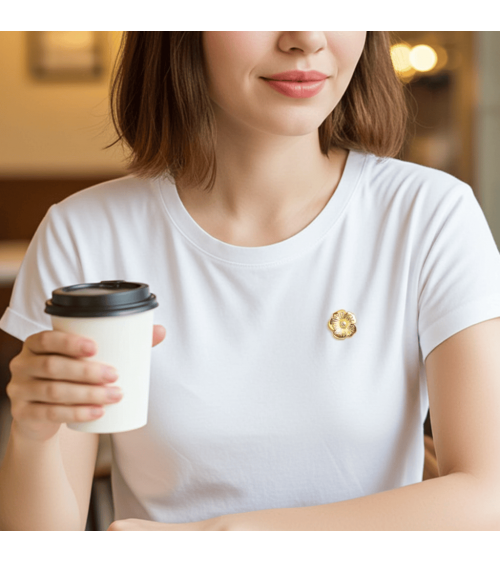 Bouton d'or - Enamel Pin My Lovely Thing broches and pins hat pin badges collectible