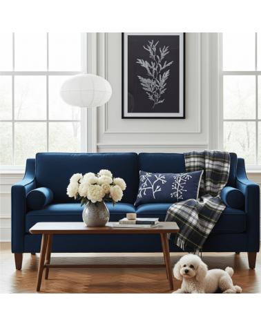 Laisses de mer - Cushion Cover Mermade Impressions Textiles decorative accent throw pillows cases sofa original
