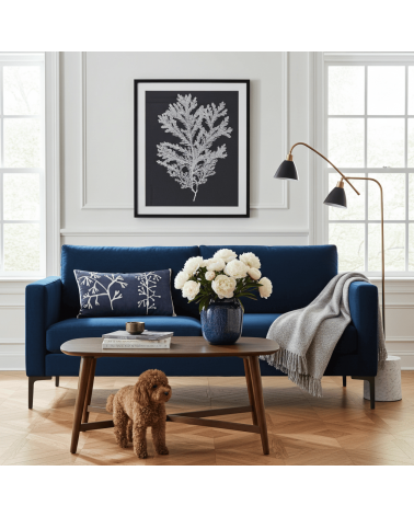Laisses de mer - Cushion Cover Mermade Impressions Textiles decorative accent throw pillows cases sofa original