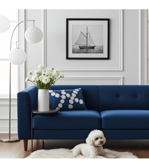 Flotteur - Kissenbezug 30x50 cm Mermade Impressions Textiles zierkissen sofa deko kissen kaufen dekokissen sofakissen