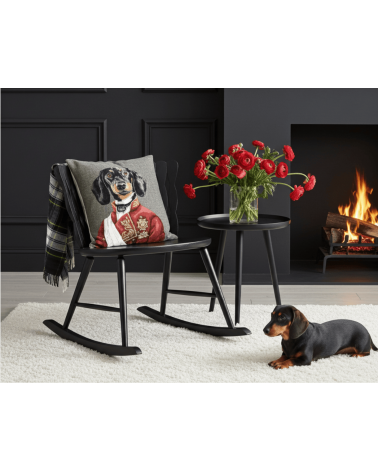 Dog portrait, Dachshund - Sofa cushion cover Yapatkwa decorative accent throw pillows cases sofa original