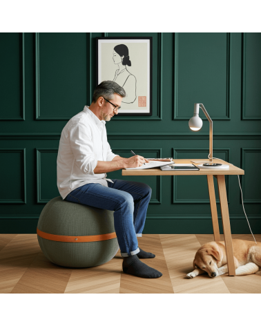 Koso - Gris - Lampe de table design FILOTTO a poser de nuit led moderne originale design suisse