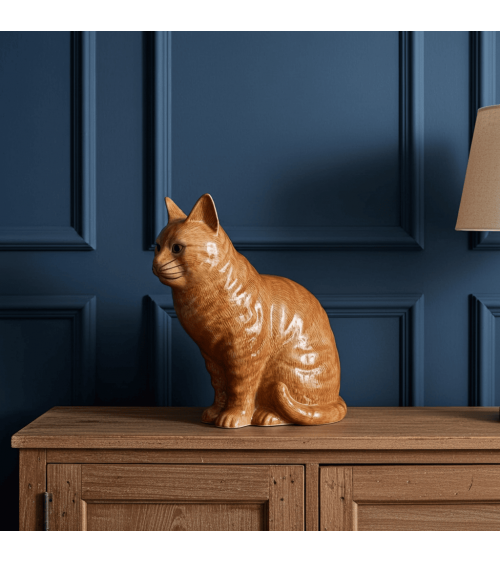 Grand vase à fleurs - Vincent le Chat Roux Quail Ceramics design fleur décoratif original kitatori suisse