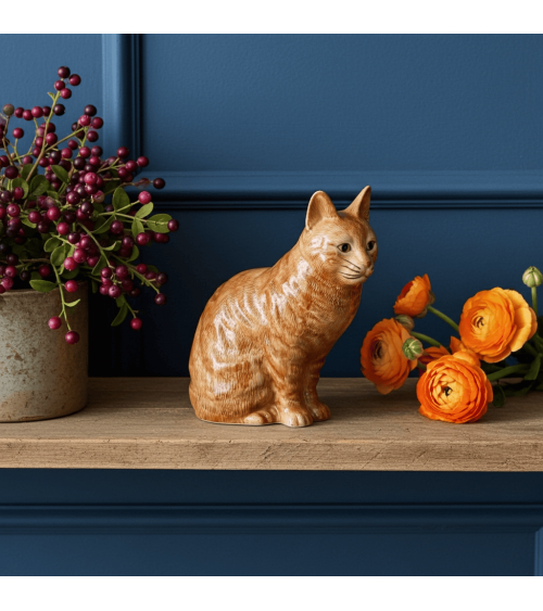 Small Flower Vase Ginger Cat - Vincent Quail Ceramics table flower living room vase kitatori switzerland