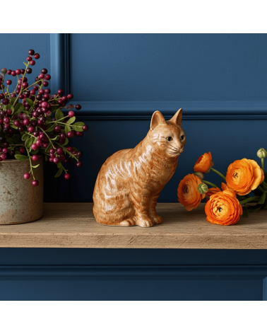 Kleine Vase rote Katze - Vincent Quail Ceramics vasen deko blumenvase blume vase design dekoration spezielle schöne kitatori ...