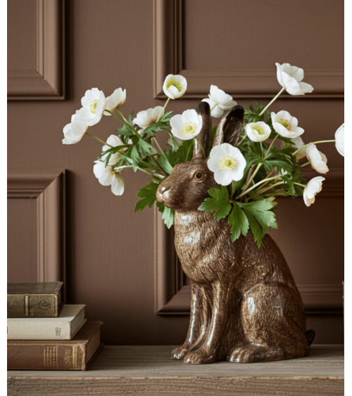 Hare - Large ceramic Flower Vase Quail Ceramics table flower living room vase kitatori switzerland
