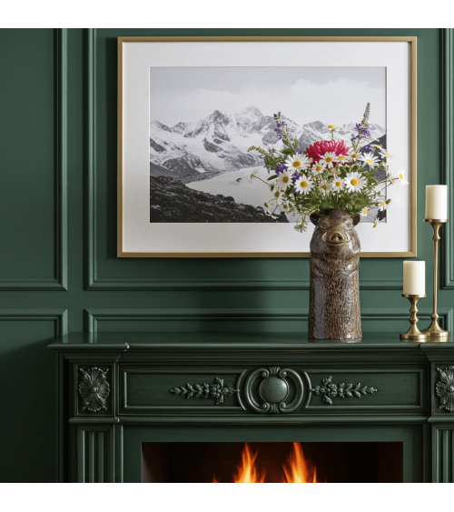 Wild Boar - Large Flower Vase