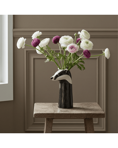 Flower Vase - Badger Quail Ceramics table flower living room vase kitatori switzerland