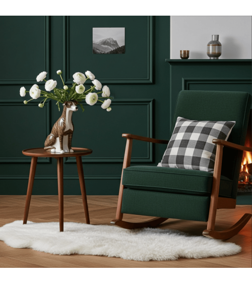 Flower Vase - Greyhound Quail Ceramics table flower living room vase kitatori switzerland