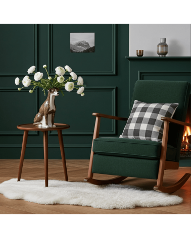 Vase à fleurs - Lévrier Quail Ceramics design fleur décoratif original kitatori suisse