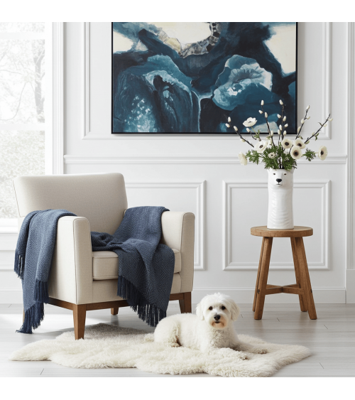 Flower Vase - Polar Bear Quail Ceramics table flower living room vase kitatori switzerland