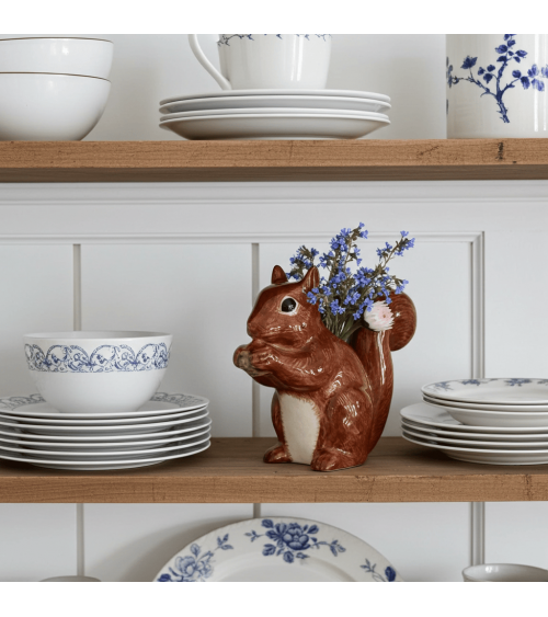 Scoiattolo - Mini vaso per fiori Quail Ceramics vasi eleganti per interni per fiori decorativi design kitatori svizzera