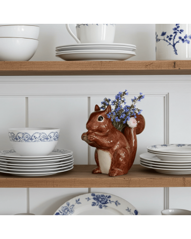 Scoiattolo - Mini vaso per fiori Quail Ceramics vasi eleganti per interni per fiori decorativi design kitatori svizzera