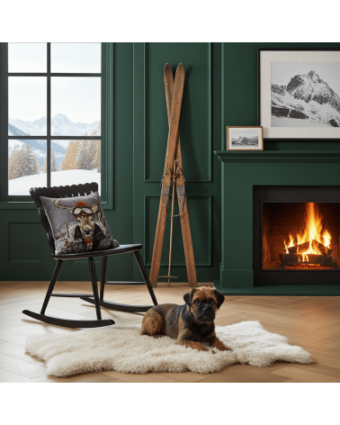 Hirsch - Bergdeko - Kissenbezug Yapatkwa zierkissen sofa deko kissen kaufen dekokissen sofakissen