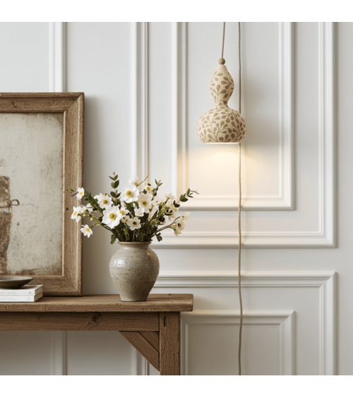 Loupiote Foliage Hay - Hanging lamp Sarah Morin pendant lighting suspended light for kitchen bedroom dining living room