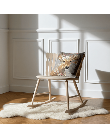 Stag and hedgehog - Cushion cover Yapatkwa decorative accent throw pillows cases sofa original