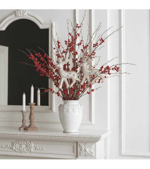 Rentier – Weihnachtsdeko aus besticktem Leinen Katie Larmour Linen Weihnachtsdekoration kaufen Weihnachtsbaum Deko Ideen 2024...