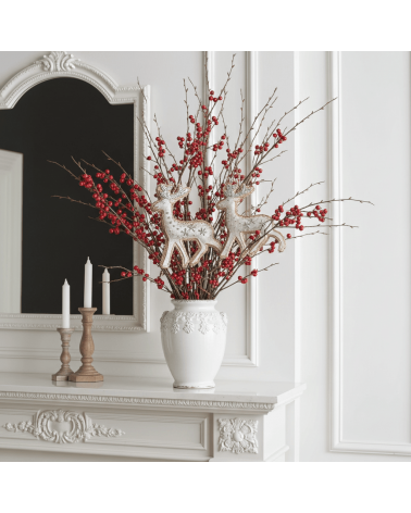 Rentier – Weihnachtsdeko aus besticktem Leinen Katie Larmour Linen Weihnachtsdekoration kaufen Weihnachtsbaum Deko Ideen 2024...