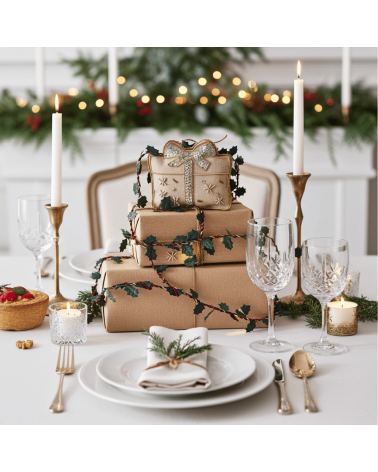 Geschenk – Weihnachtsdeko aus besticktem Leinen Katie Larmour Linen Weihnachtsdekoration kaufen Weihnachtsbaum Deko Ideen 202...
