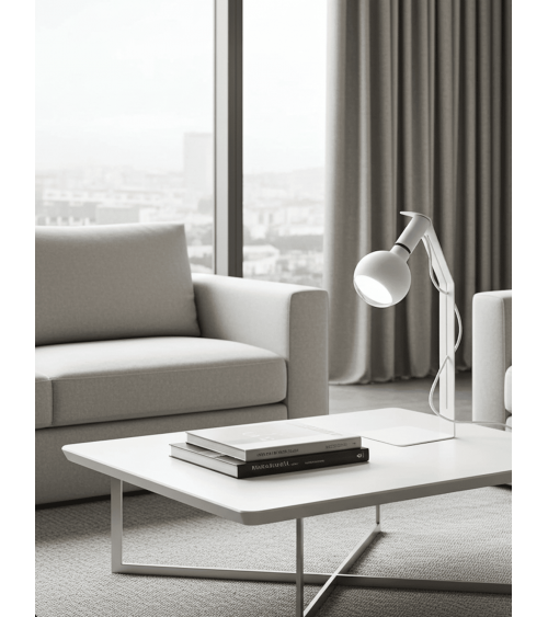 Koso - matt white - design table lamp FILOTTO light for living room bedroom kitchen original designer
