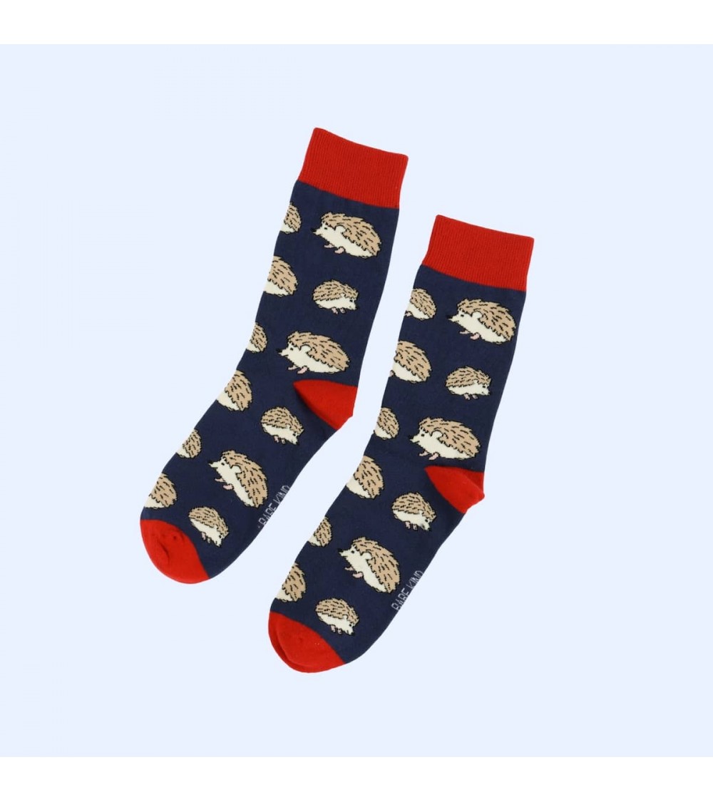 Save the Hedgehogs - Bamboo Socks Bare Kind funny crazy cute cool best pop socks for women men