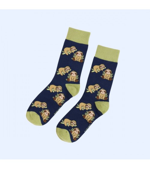 Save the Sloths - Bamboo Socks Bare Kind funny crazy cute cool best pop socks for women men