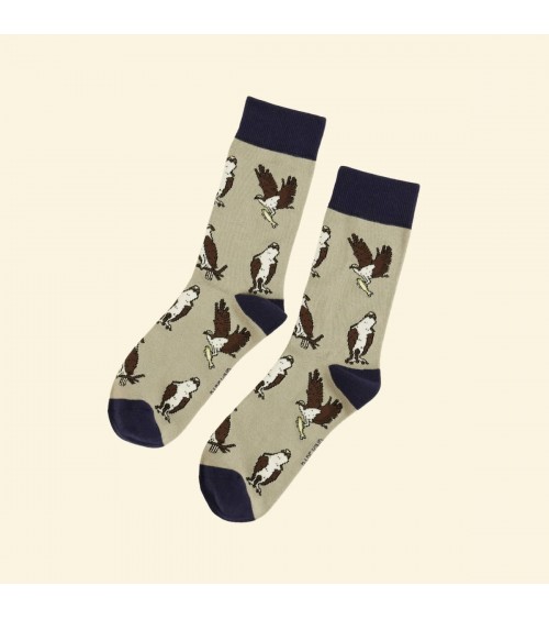 Save the Osprey - Bamboo Socks Bare Kind funny crazy cute cool best pop socks for women men