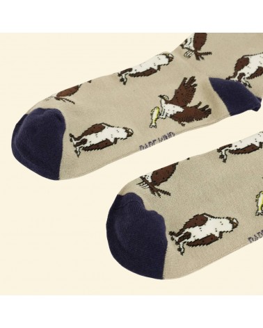 Save the Osprey - Bamboo Socks Bare Kind funny crazy cute cool best pop socks for women men