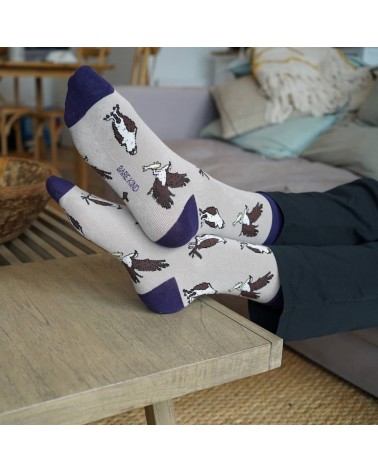 Save the Osprey - Bamboo Socks Bare Kind funny crazy cute cool best pop socks for women men