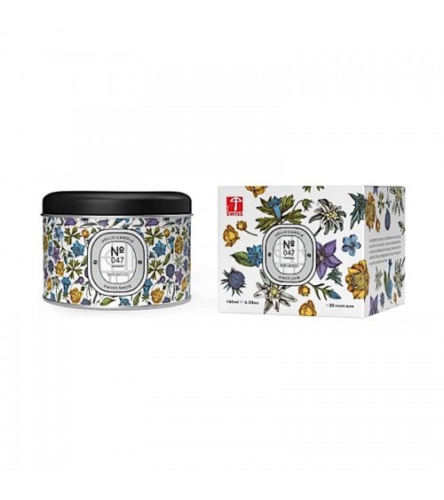 N°47 Edelweiss - Natürliche Duftkerze mit Sojawachs Beste Natürliche Duftkerzen im glas kaufen