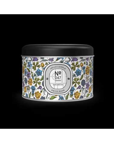 N°47 Edelweiss - Natürliche Duftkerze mit Sojawachs Beste Natürliche Duftkerzen im glas kaufen