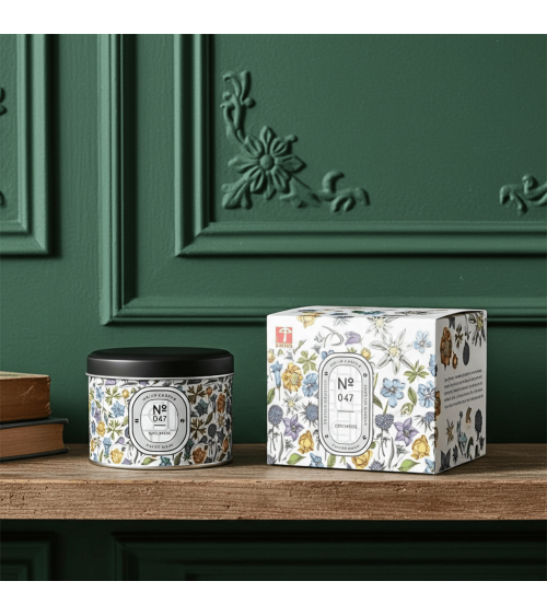 N°47 Edelweiss - Natürliche Duftkerze mit Sojawachs Beste Natürliche Duftkerzen im glas kaufen