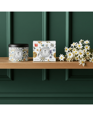 N°47 Edelweiss - Natürliche Duftkerze mit Sojawachs Beste Natürliche Duftkerzen im glas kaufen