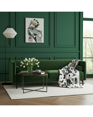 Space Odyssey - Plaid en coton House of Hopstock plaide pour canapé plaid cocooning couverture douce suisse