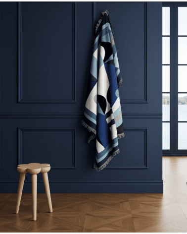 Space Odyssey Neptune - Kuscheldecke aus Baumwolle House of Hopstock Sofa Kuscheldecke Bettdecke Tagesdecke Wohndecke kaufen ...