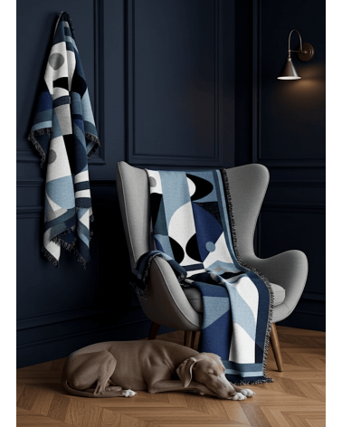 Space Odyssey Neptune - Kuscheldecke aus Baumwolle House of Hopstock Sofa Kuscheldecke Bettdecke Tagesdecke Wohndecke kaufen ...