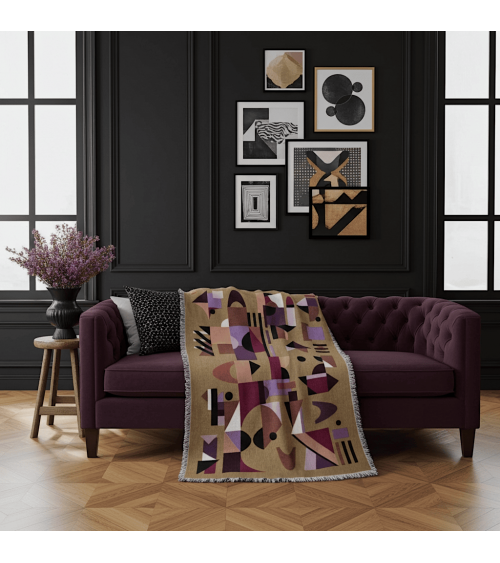 Space Odyssey Mars - Decke aus Baumwolle House of Hopstock Sofa Kuscheldecke Bettdecke Tagesdecke Wohndecke kaufen Schweiz