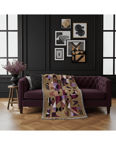 Space Odyssey Mars - Decke aus Baumwolle House of Hopstock Sofa Kuscheldecke Bettdecke Tagesdecke Wohndecke kaufen Schweiz