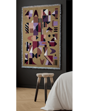 Space Odyssey Mars - Decke aus Baumwolle House of Hopstock Sofa Kuscheldecke Bettdecke Tagesdecke Wohndecke kaufen Schweiz
