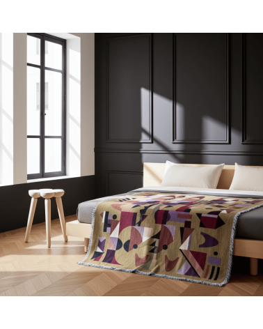 Space Odyssey Mars - Decke aus Baumwolle House of Hopstock Sofa Kuscheldecke Bettdecke Tagesdecke Wohndecke kaufen Schweiz