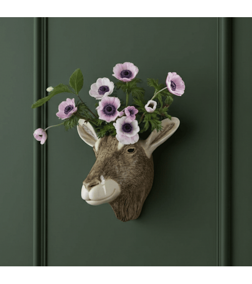 Wandvase - Toggenburg Ziege Quail Ceramics vasen deko blumenvase blume vase design dekoration spezielle schöne kitatori schwe...