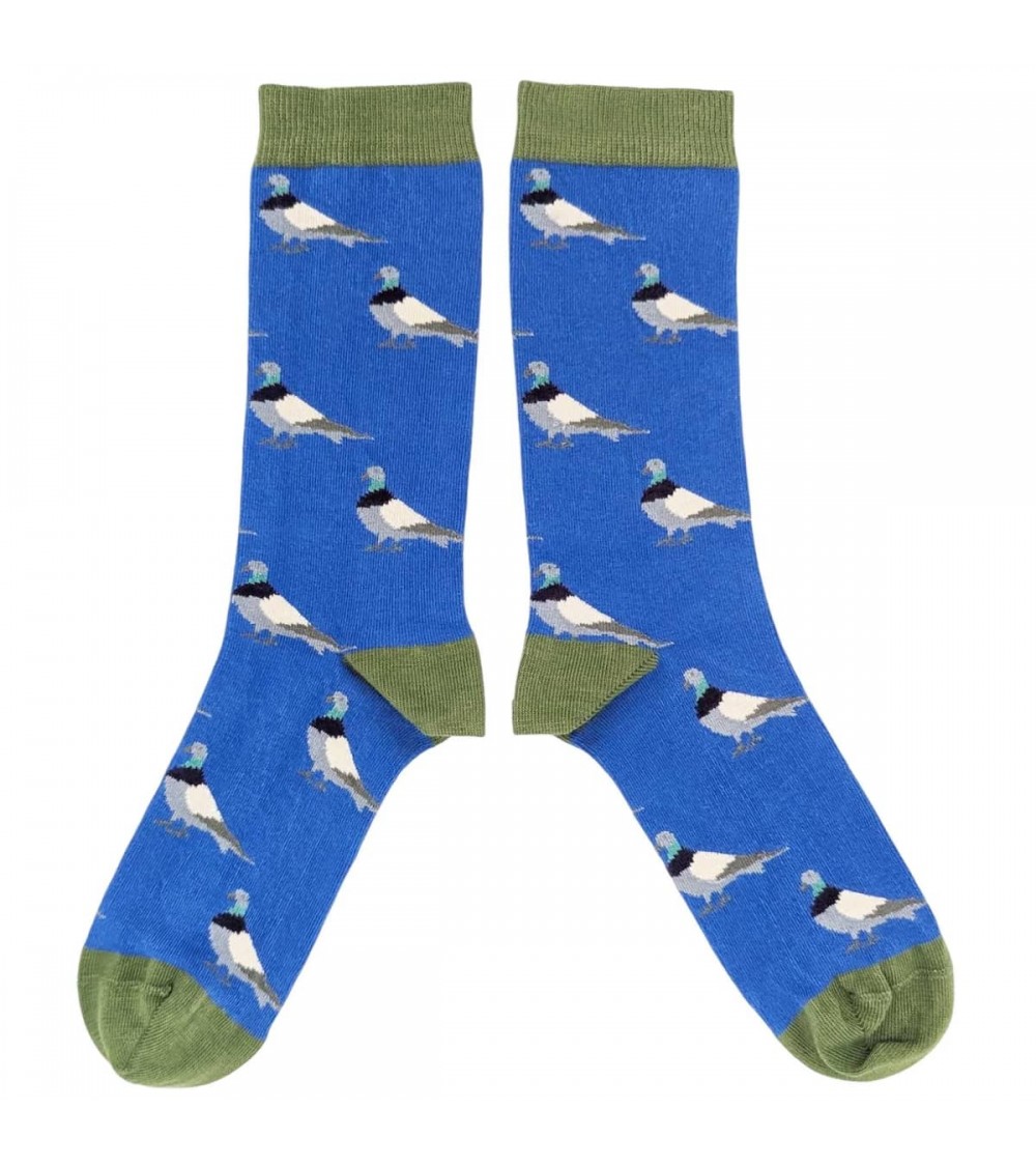 Pigeon - Chaussettes fantaisie à motifs en coton bio Catherine Tough jolies pour femme originales pour homme chausset rigolot...