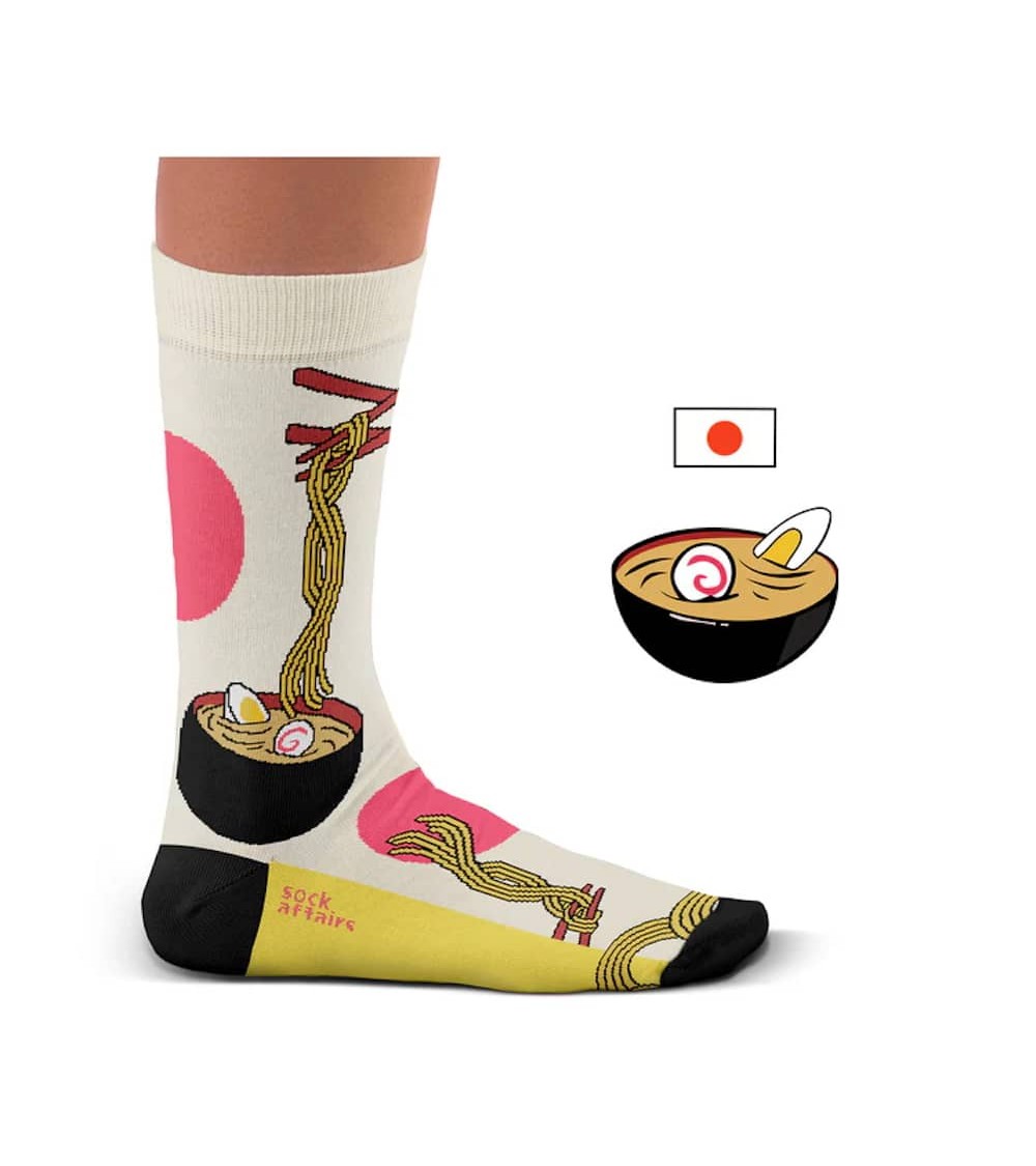 Ramen - Cool socks Sock Affairs funny crazy cute cool best pop socks for women men