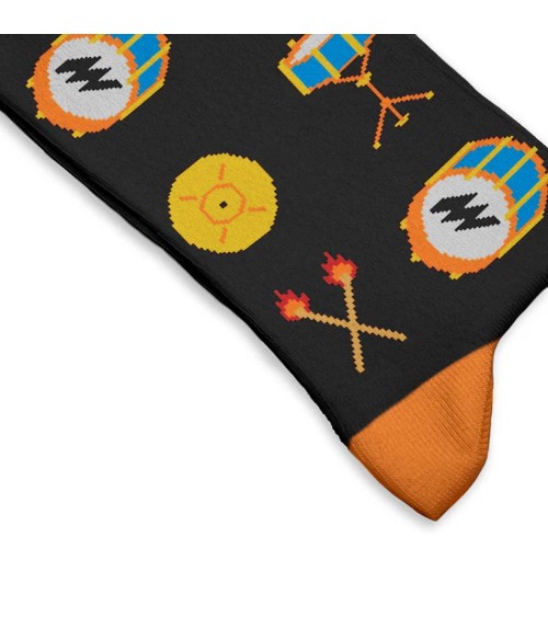Rimshot - Music Socks Sock Affairs funny crazy cute cool best pop socks for women men